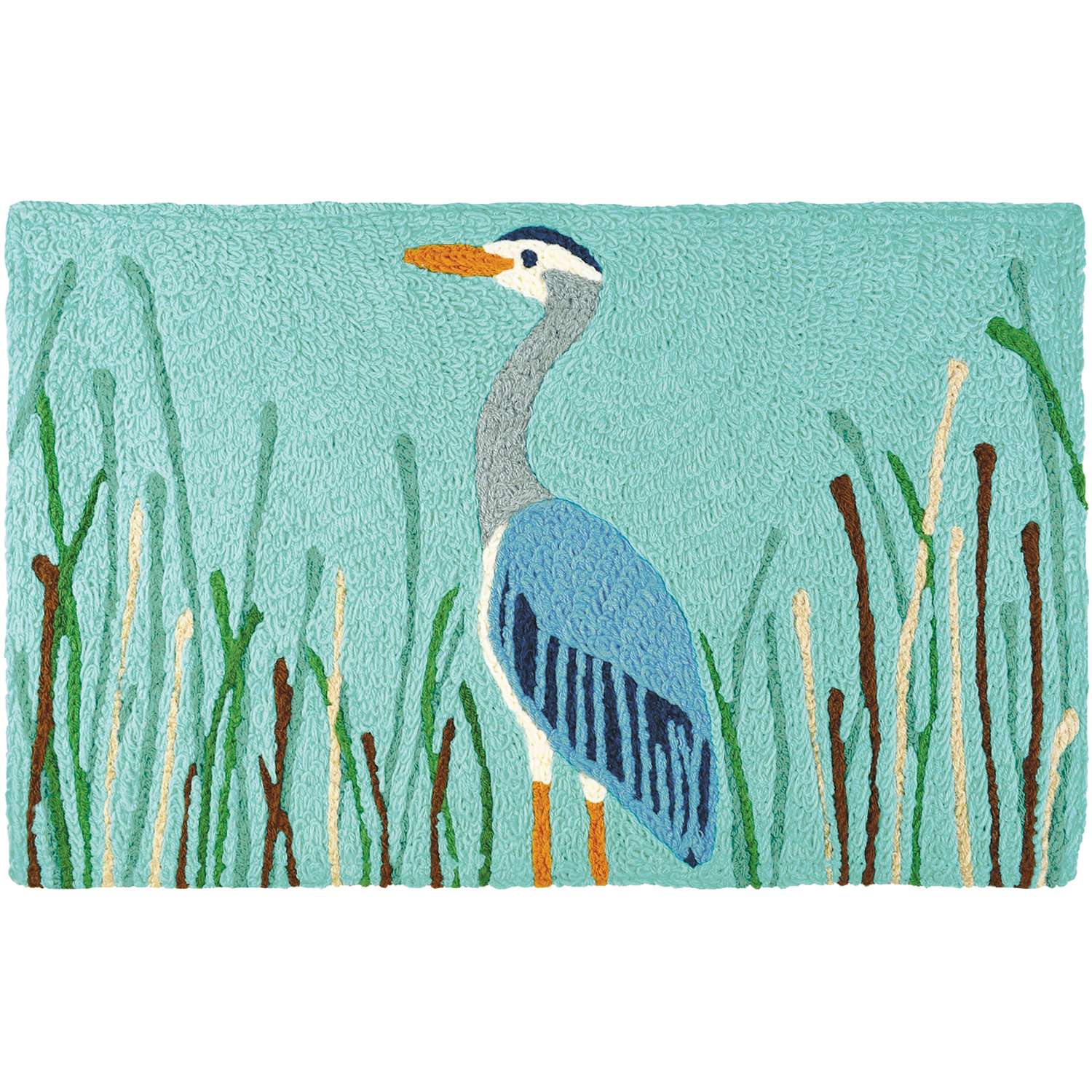  Jellybean 20 In. W X 30 In. L Multi-colored In The Reeds Accent Rug