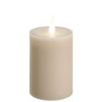  Xodus Innovations Affinity Ivory None Scent Pillar Flameless Flickering Candle