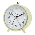  La Crosse Technology Equity 4.25 In. White Alarm Clock Analog Battery Operated