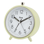  La Crosse Technology Equity 4.25 In. White Alarm Clock Analog Battery Operated