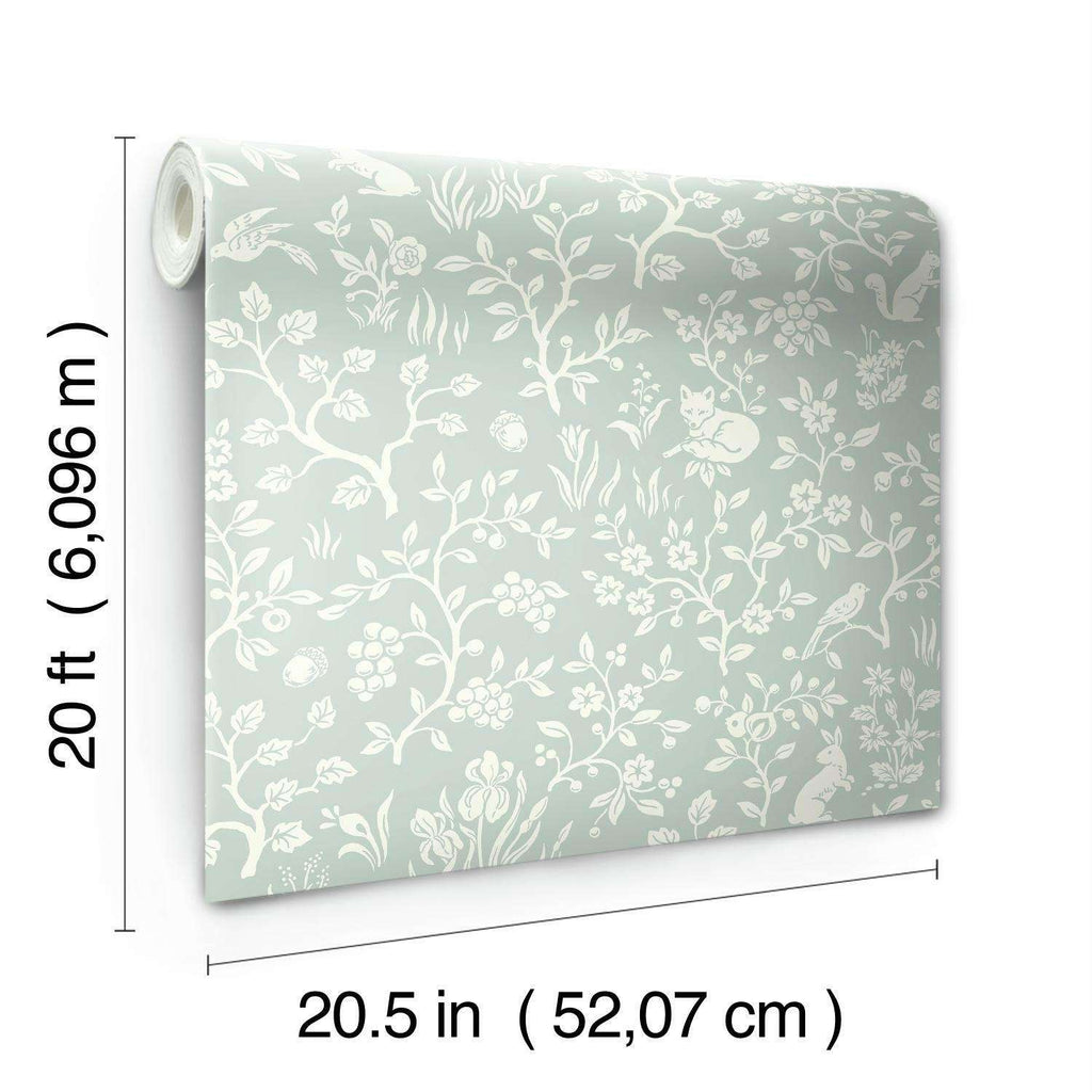  Magnolia Home By Joanna Gaines Premium Peel & Stick .014 M H X 20.5 In. W X 240 In. L Fox&Hare Green