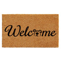 Home & More 1.42 W X 2.42 L Multi-color Doggie Welcome Coir Door Mat