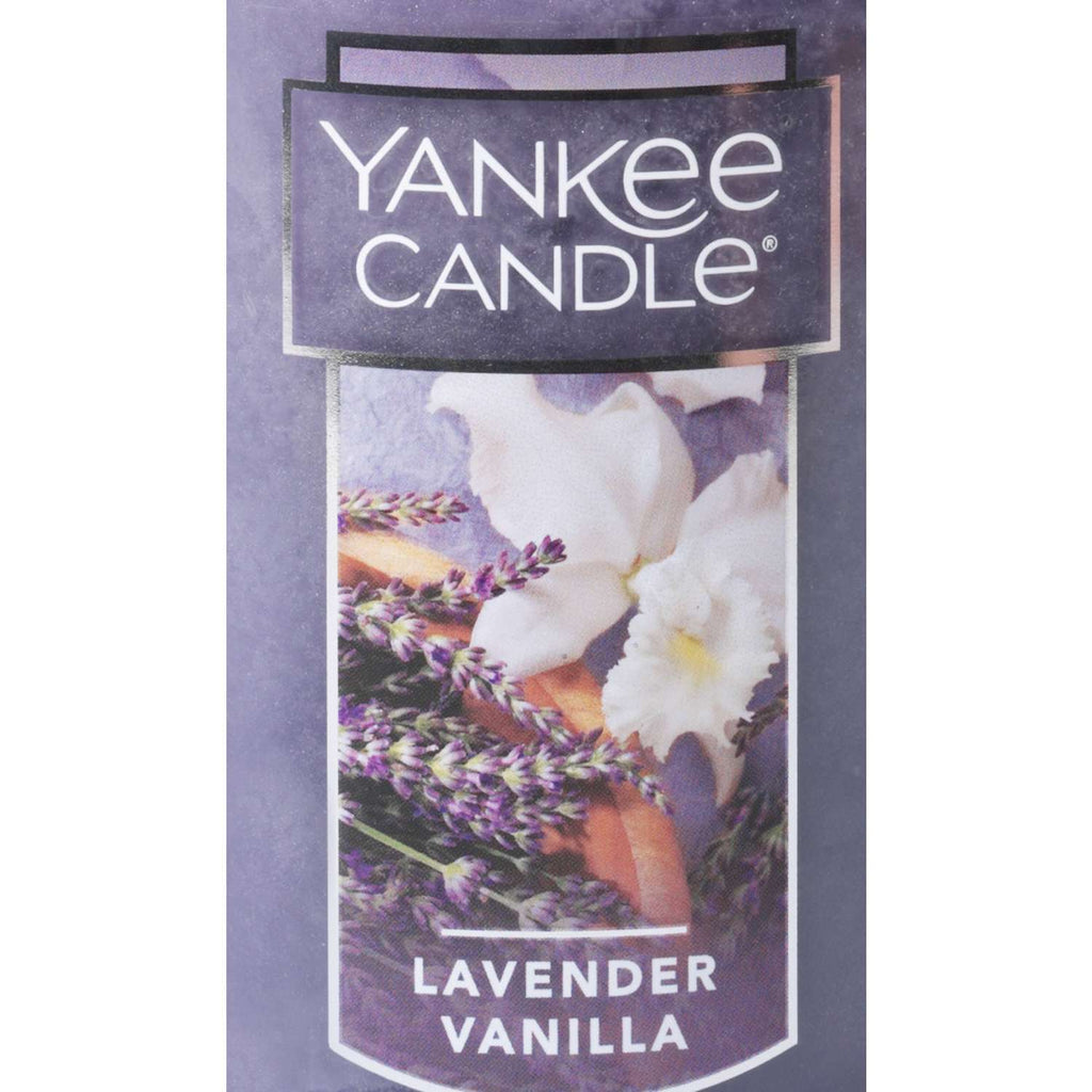  Yankee Candle Purple Lavender Vanilla Scent Jar Candle 22 Oz