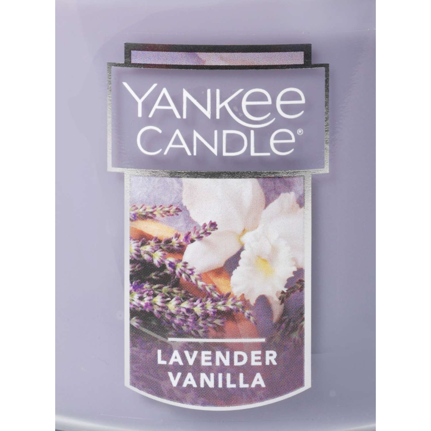  Yankee Candle Purple Lavender Vanilla Scent Tumbler Candle 7 Oz