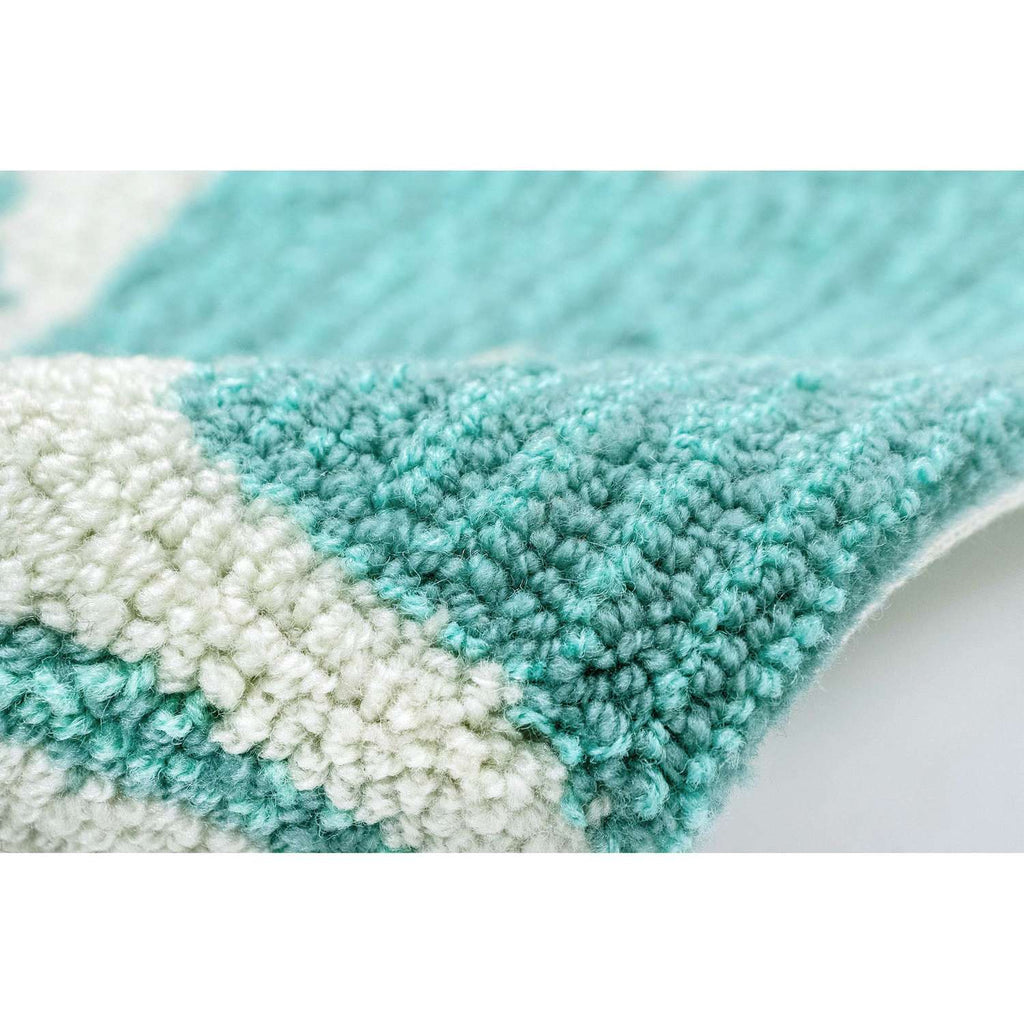  Liora Manne Capri 2 Ft. W X 3 Ft. L Blue Casual Polyester Rug