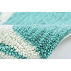  Liora Manne Capri 2 Ft. W X 3 Ft. L Blue Casual Polyester Rug