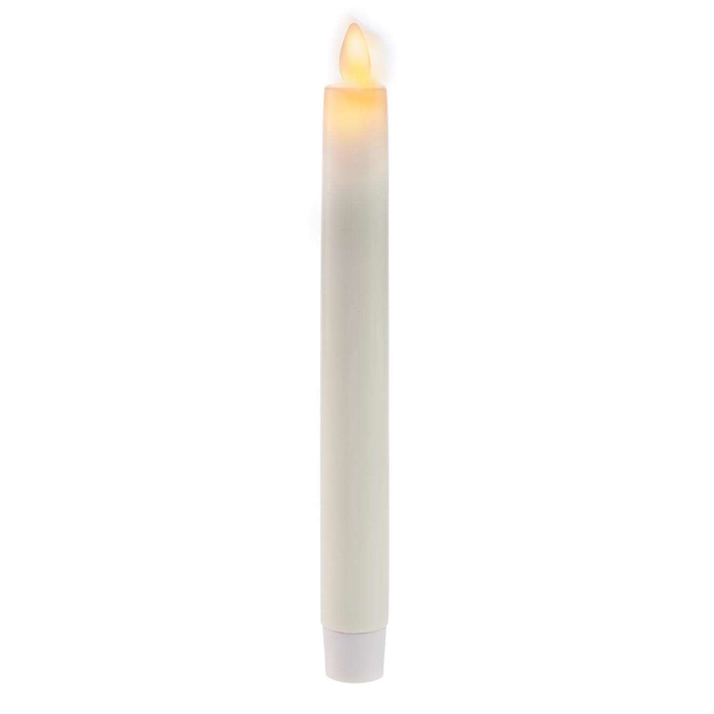  Matchless Darice Ivory Unscented Scent Taper Flameless Flickering Candle 1 Oz