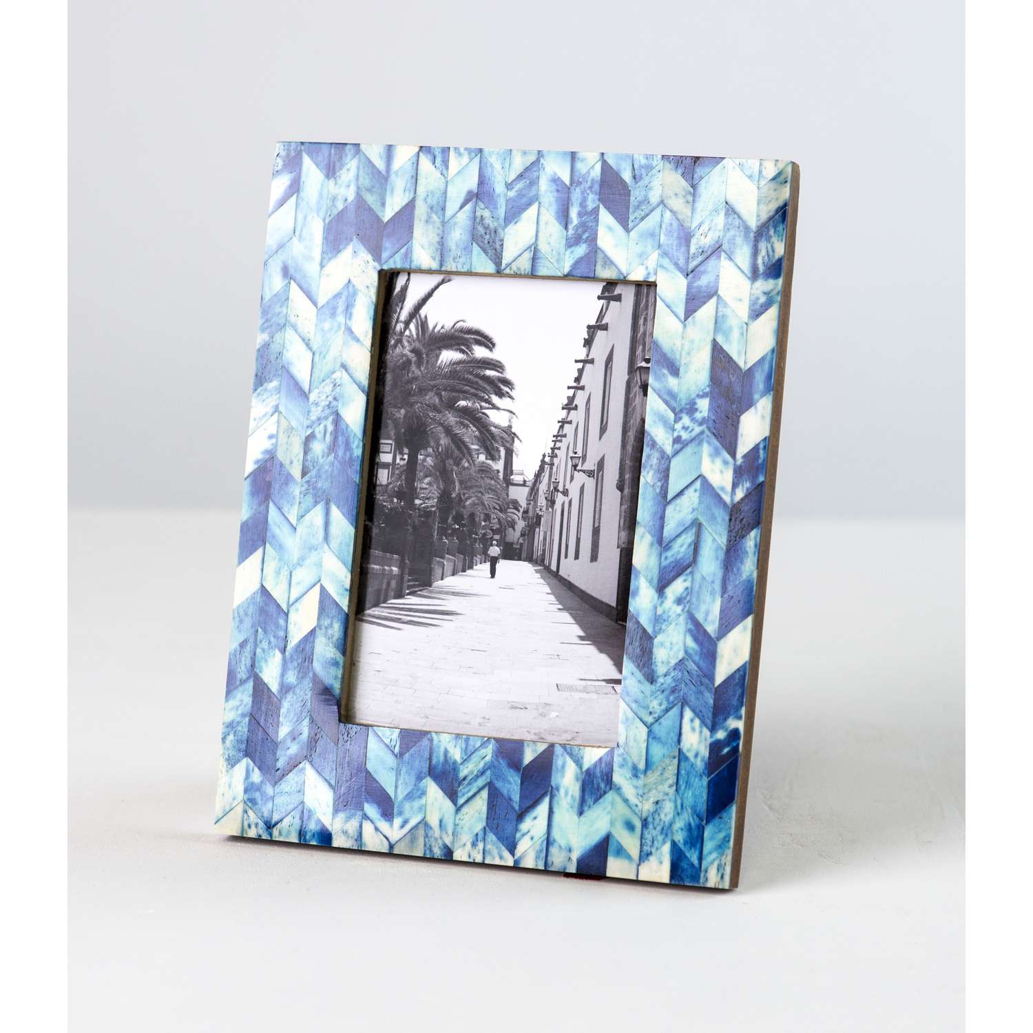  Matr Boomie Artemis Indigo Bone Picture Frame 8.5 In. H X 6.5 In. W