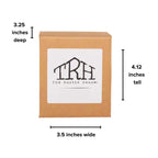  The Rustic House White Cactus Bloom Scent Candle 8 Oz
