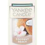  Yankee Candle White Coconut Beach Scent Tumbler Candle 7 Oz