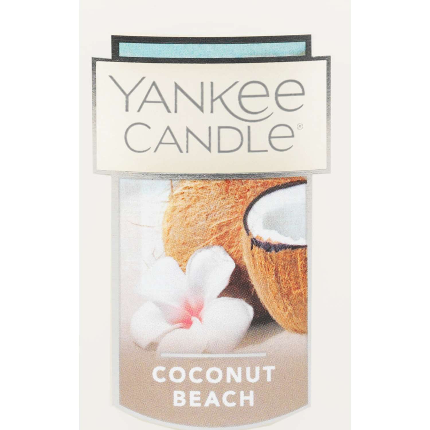  Yankee Candle White Coconut Beach Scent Tumbler Candle 7 Oz