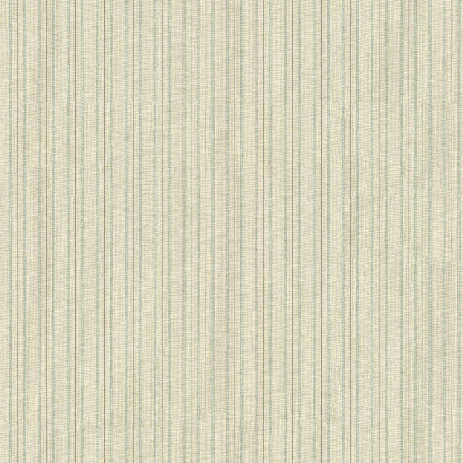  Magnolia Home By Joanna Gaines 20.5 In. W X 396 In. L French Ticking Khaki/Light Blue Paper Wallpape