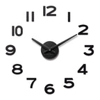  Westclox 20 In. L X 20 In. W Indoor Modern Analog Wall Clock Plastic Black