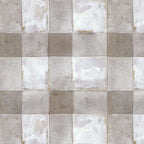  RoomMates 18 In. W X 18.86 Ft. L Buffalo Plaid Taupe Vinyl Peel And Stick Wallpaper
