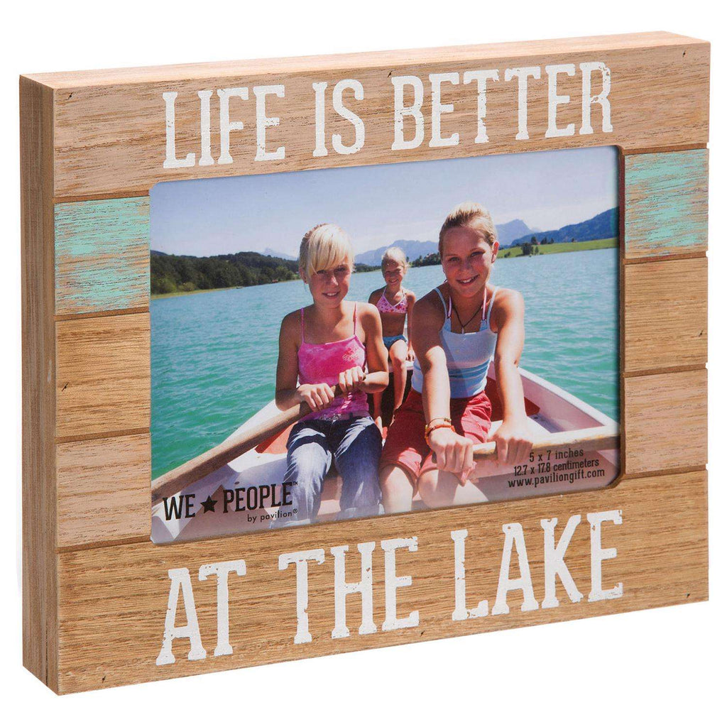  Pavilion We People Natural Brown/White MDF Picture Frame 1.4 In. H X 8.75 In. W