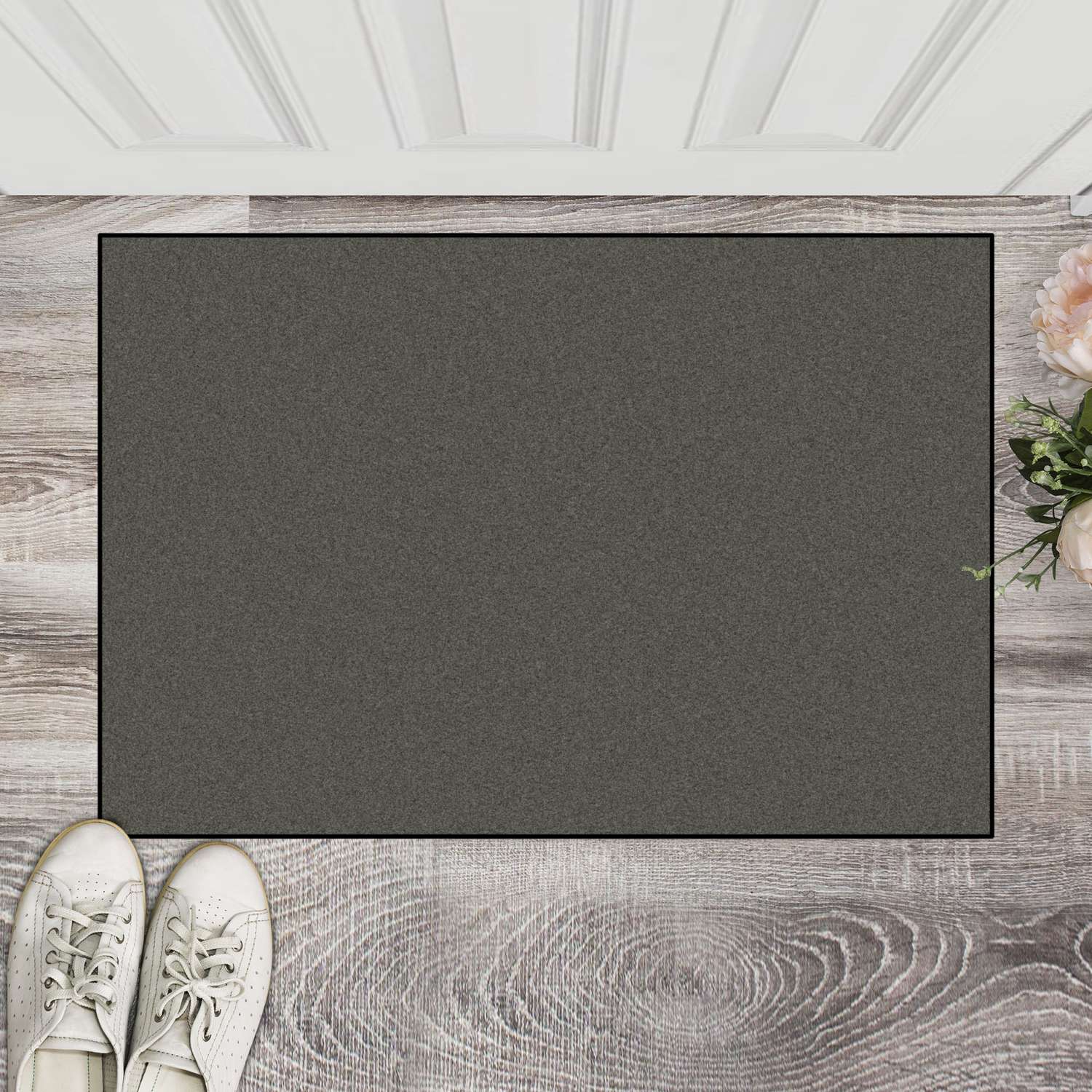  Sports Licensing Solutions Southern Oaks Floor Protection 19 In. W X 30 In. L Vinyl Gray