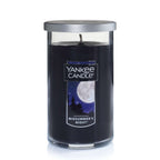  Yankee Candle Black MidSummer's Night Scent Medium Pillar Candle 12 Oz