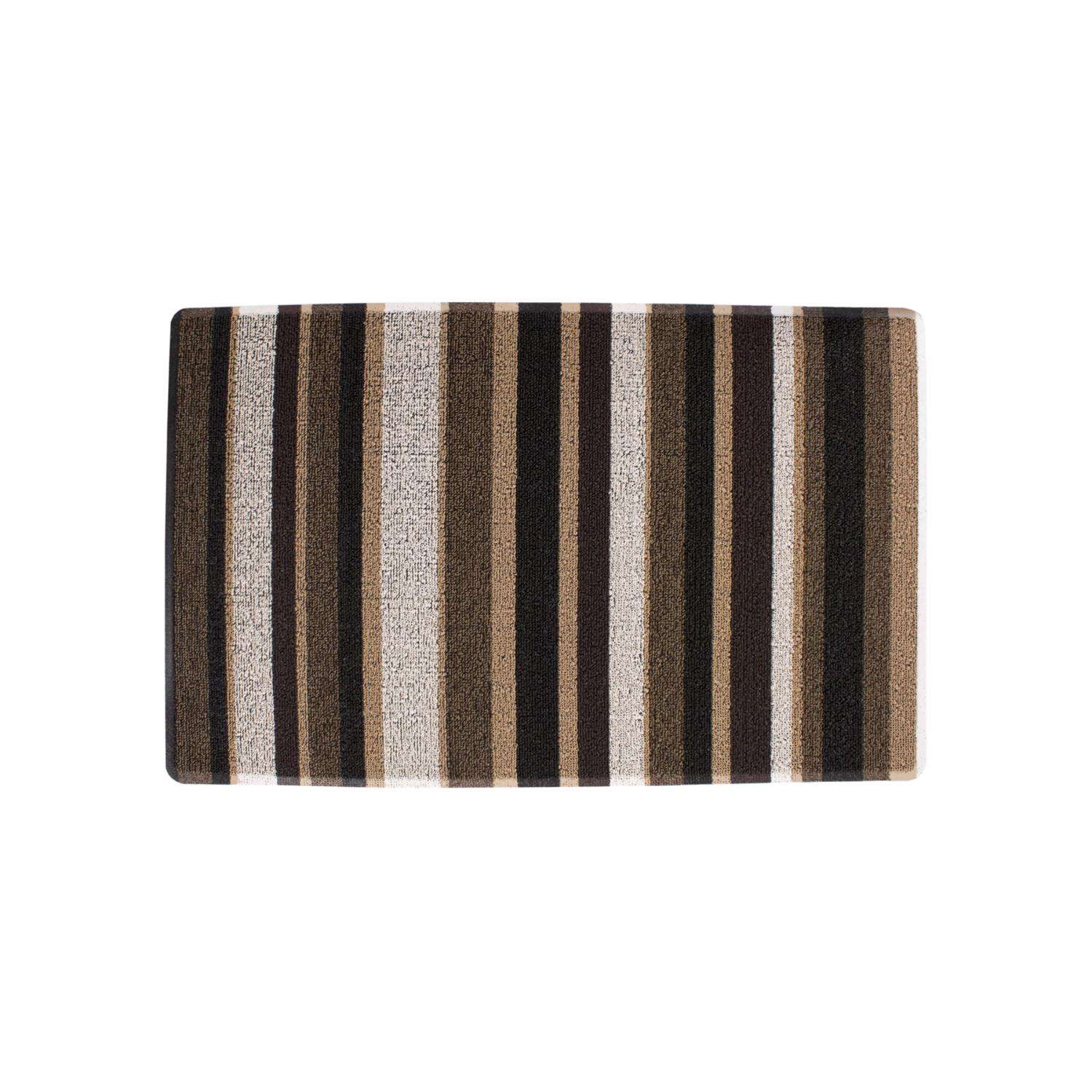  Ritz 29 In. W X 18 In. L Neutral Tufted Door Mat
