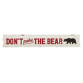  Open Road Brands 2.75 In. H X 0.25 In. W X 16.5 In. L Black/Red MDF Wall Decor