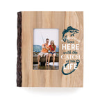  P. Graham Dunn 10 In. H X 9 In. W X 0.75 In. L Natural Brown Wood Photo Frame