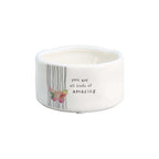  Pavilion Celebrating You Black/White Tranquility Scent Candle 8 Oz