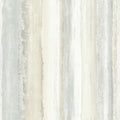  RoomMates 20.5 In. W X 16.5 Ft. L Watercolor Stripe Tan Vinyl Peel And Stick Wallpaper