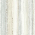  RoomMates 20.5 In. W X 16.5 Ft. L Watercolor Stripe Tan Vinyl Peel And Stick Wallpaper