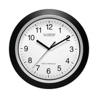  La Crosse Technology 12 In. L X 1 In. W Indoor Casual Analog Atomic Wall Clock Glass/Plastic Black/S