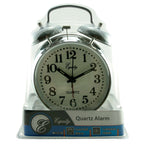  La Crosse Technology Equity 2.25 In. Silver Alarm Clock Analog Battery Operated