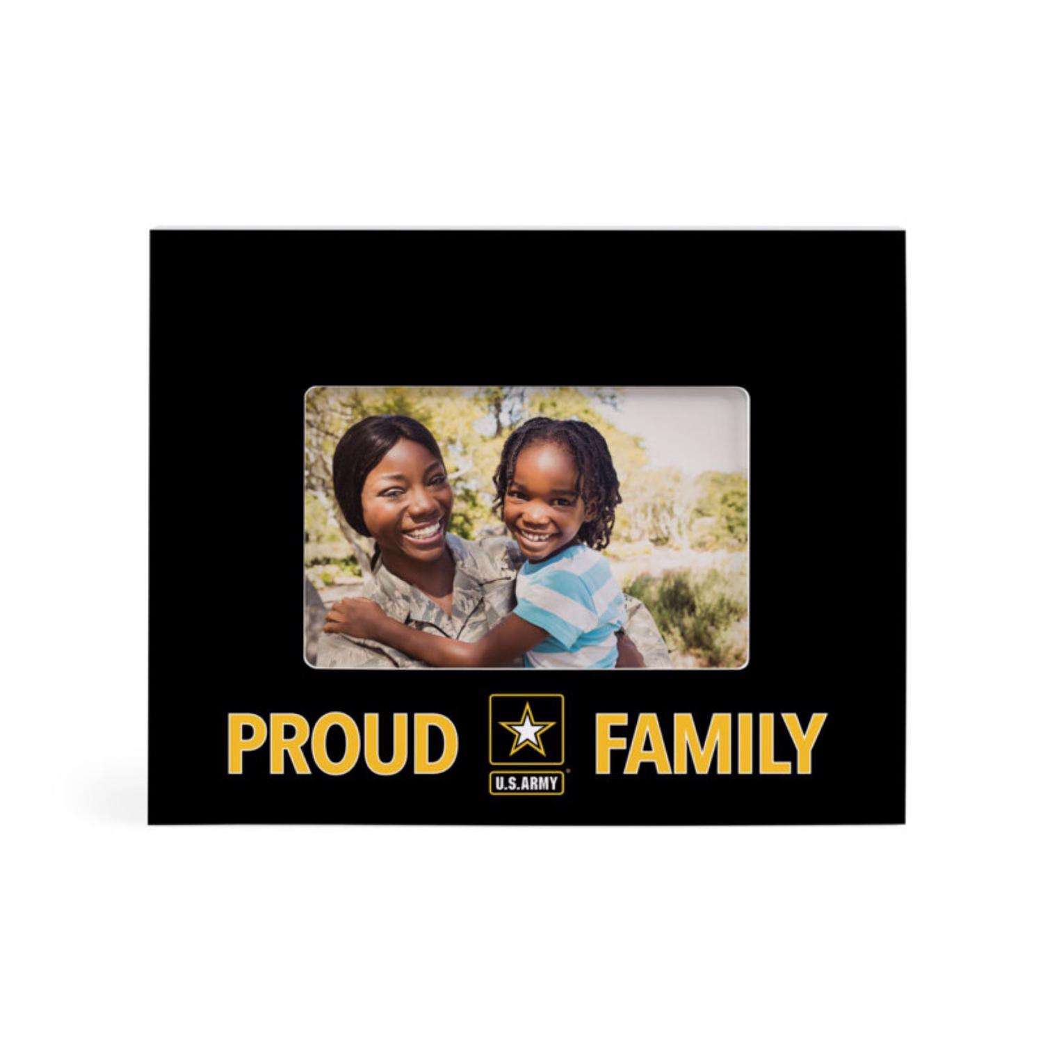  PGD Proud Army Family Black Wood Picture Frame 7.63 In. H X 9.63 In. W