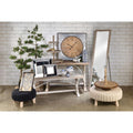  Tripar 60 In. H X 18 In. W Weathered Natural Wood Floor Mirror