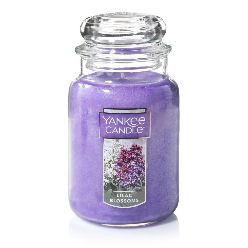  Yankee Candle Purple Lilac Blossoms Scent Jar Candle 22 Oz