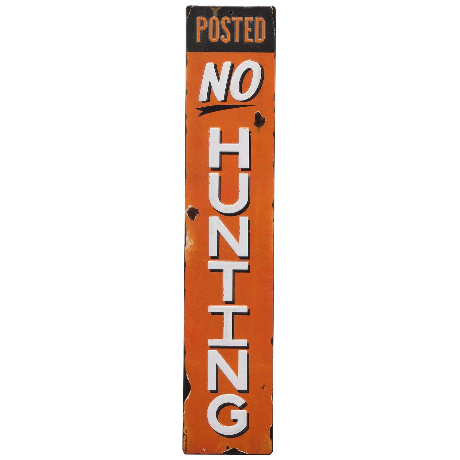  Open Road Brands 20 In. H X 0.125 In. W X 4 In. L Metal Signs & Wall Decor