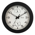  La Crosse Technology 10.65 In. L X 2.45 In. W Indoor And Outdoor Casual Analog Wall Clock Glass/Plas