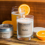 Kalamazoo Candle Company White Obsidian Scent Classic Candle 5 Oz