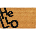  Calloway Mills 1.5 W X 2.5 L Black/Brown Coir Door Mat