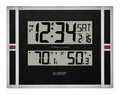  La Crosse Technology 11 In. L X 1.10 In. W Indoor And Outdoor Contemporary Digital Atomic Wall Clock