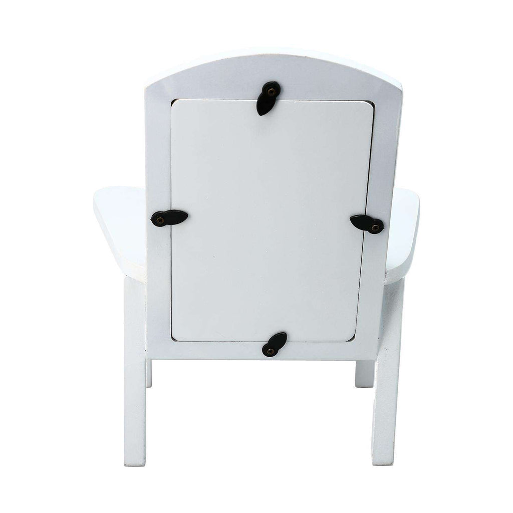  Pavilion We People Bright White MDF Picture Frame 10.4 In. H X 6.9 In. W