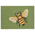  Liora Manne Frontporch 1.67 Ft. W X 2.5 Ft. L Multi-color Bee Polyester Accent Rug