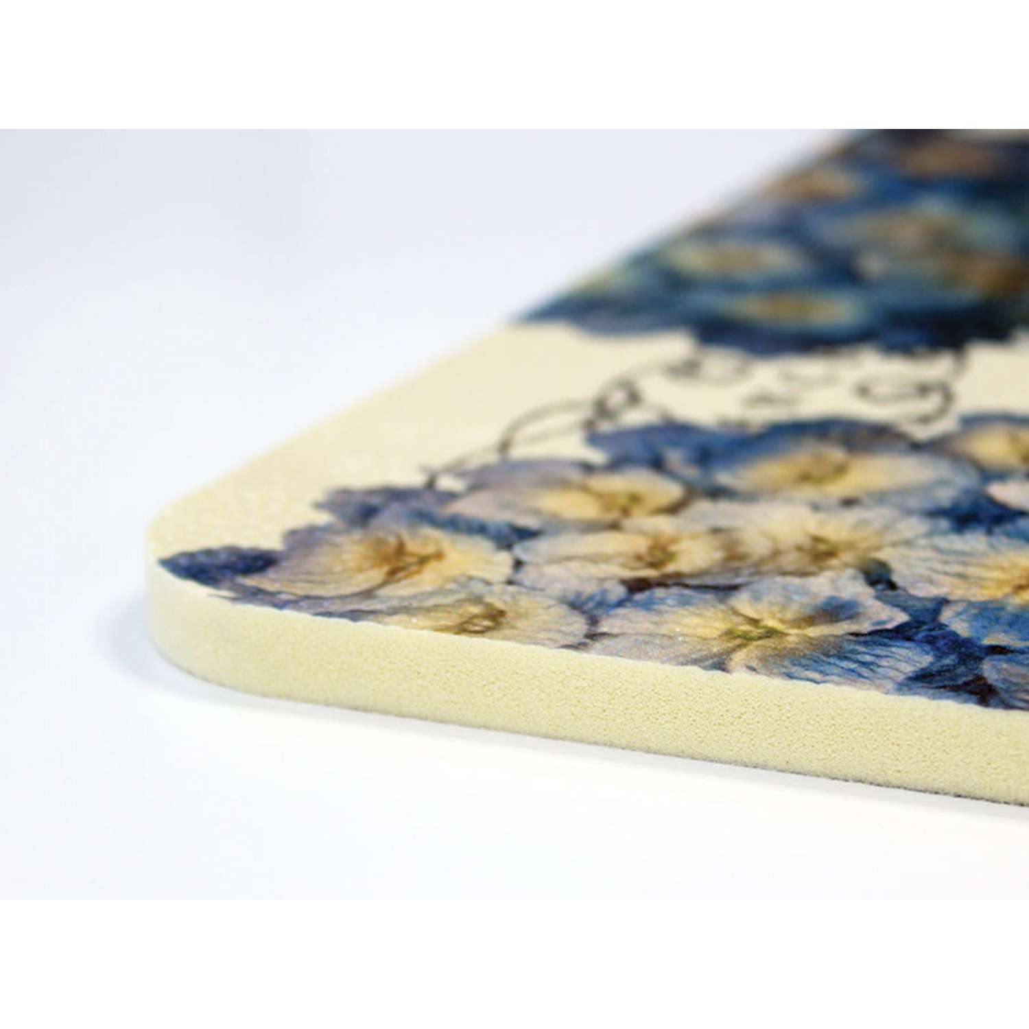  Americo Home Eversoft 18 In. W X 30 In. L Multicolored Geraniums In The Sun Cushion Mat