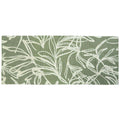  Simple Spaces 21 In. W X 54 In. L Green/White Avocado Garden Polyester Rug