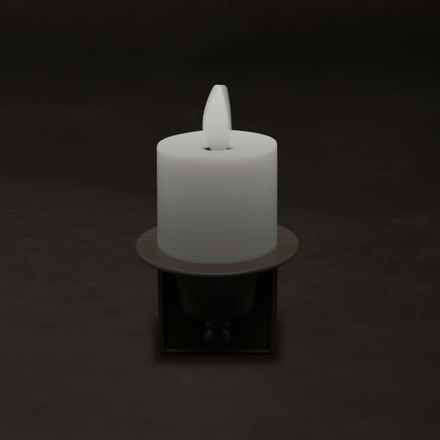  Matchless Darice White Unscented Scent Nightlight Flameless Flickering Candle