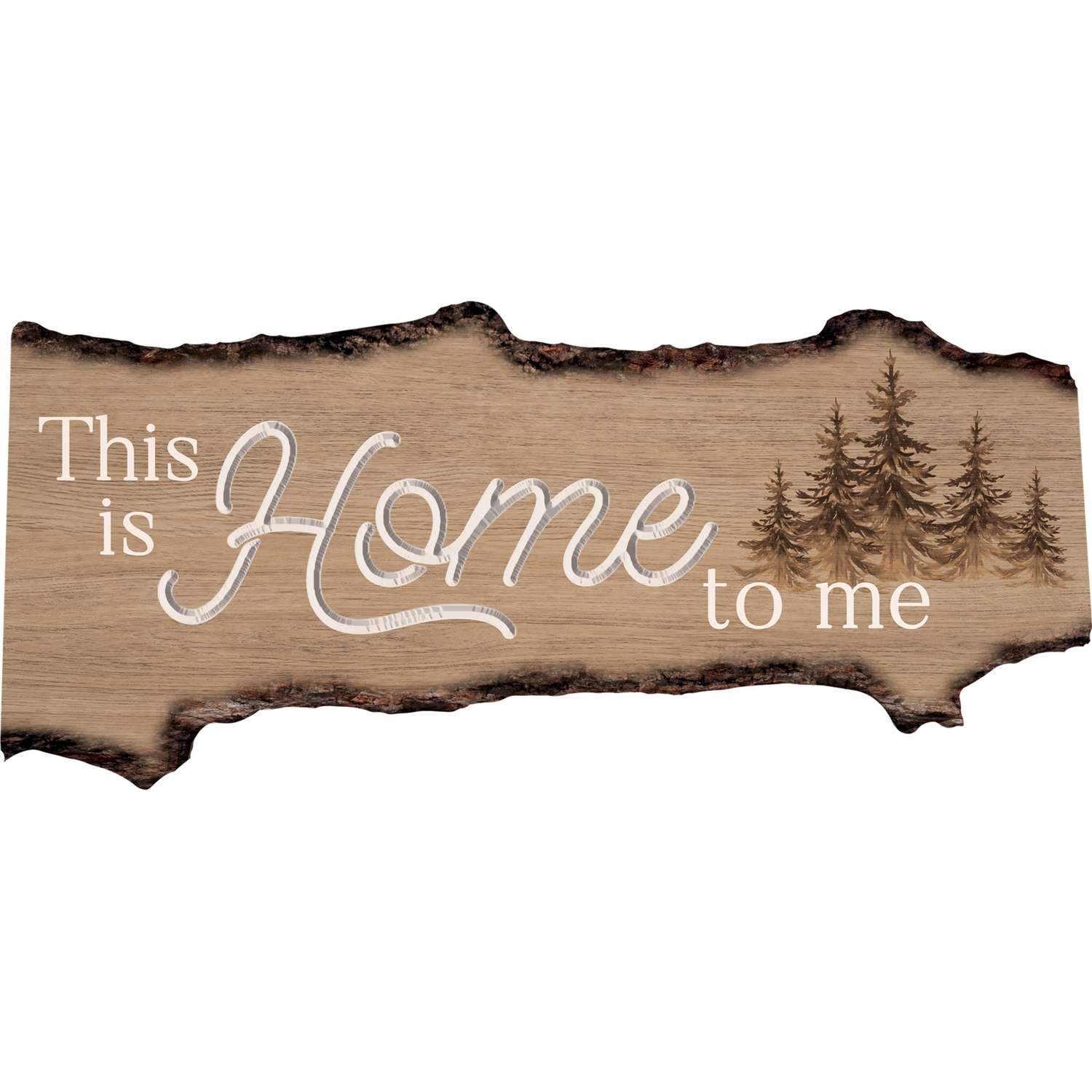 P. Graham Dunn 14 In. H X 0.75 In. W X 32 In. L Multicolored Wood Barky Sign