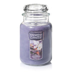  Yankee Candle Purple Lavender Vanilla Scent Jar Candle 22 Oz