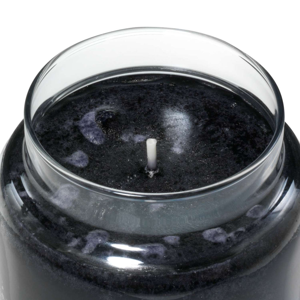  Yankee Candle Black MidSummer's Night Scent Large Candle Jar 22 Oz