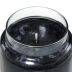  Yankee Candle Black MidSummer's Night Scent Large Candle Jar 22 Oz