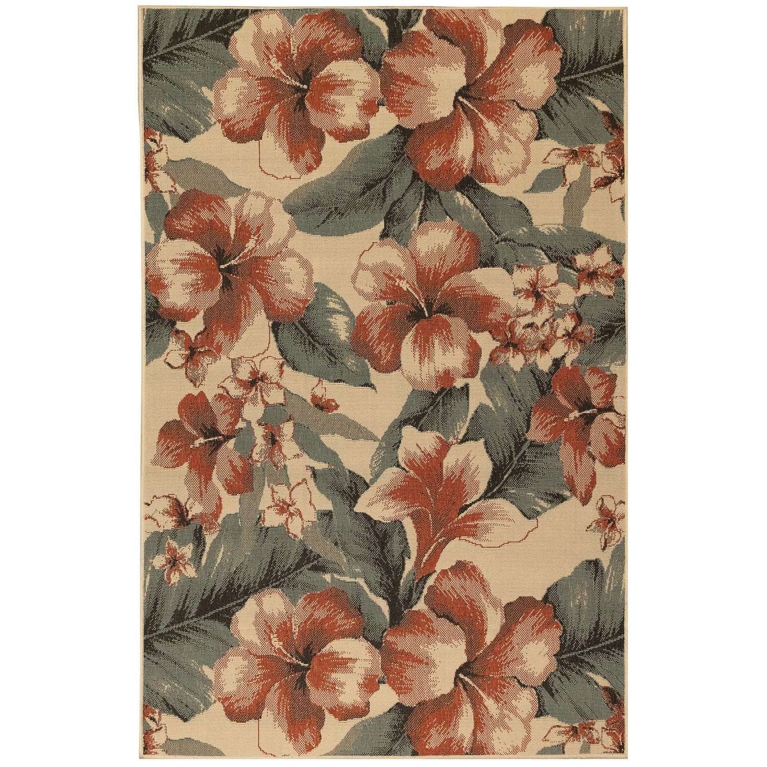  Liora Manne Riviera 4.83 Ft. W X 7.5 Ft. L Multi-color Casual Polypropylene Accent Rug