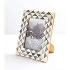  Matr Boomie Varuna Gray Bone Picture Frame 8.5 In. H X 6.5 In. W