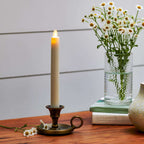  Matchless Darice Ivory Unscented Scent Taper Flameless Flickering Candle 1 Oz