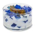  Primal Elements Blue/Orange/White Midnight Moon Scent 2 Wick Candle